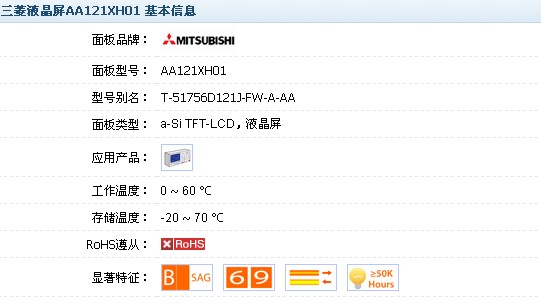 AA121XH01资料图1