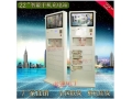 新疆供应22寸多功能手机充电站广告机/手机充电柜广告机